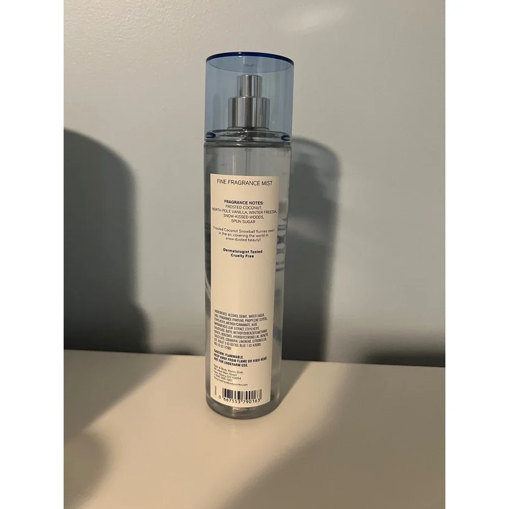 New Bath and Body Works Frosted Coconut Snowball Fine Fragrance Mist‎